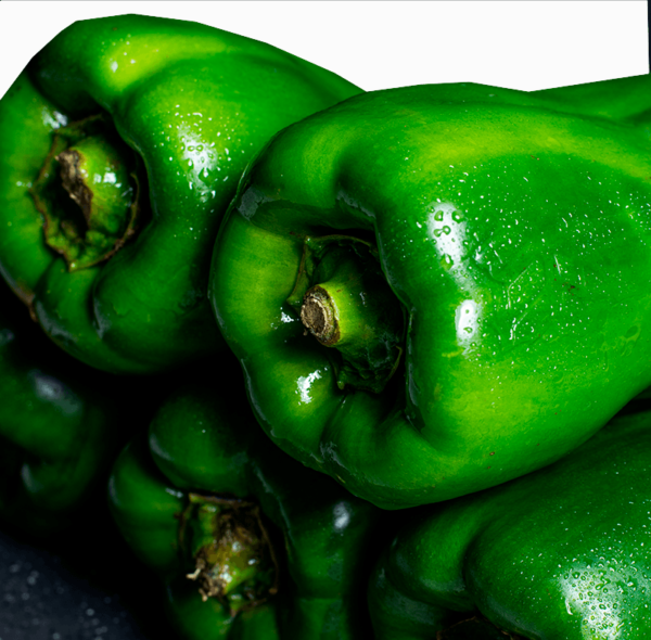Pimentón verde x libra